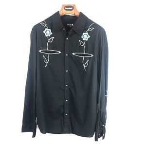 Hurley Western Shirt Long Sleeve 004